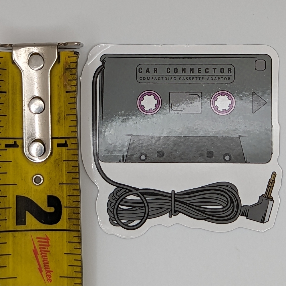 Car Connector Sticker - Picture 2 of 2